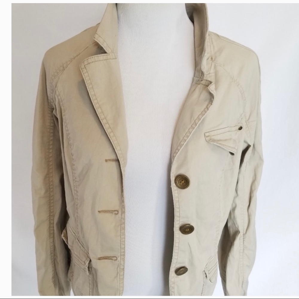 Petite large Caslon jacket